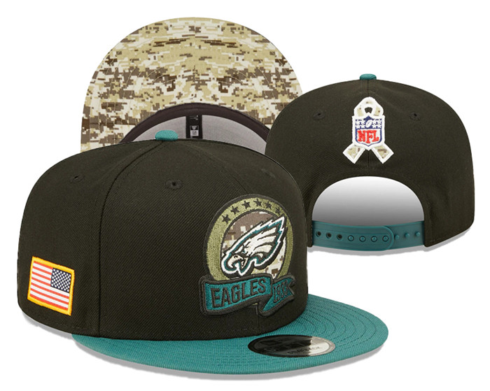 Philadelphia Eagles Salute To Service Stitched Snapback Hats 0108